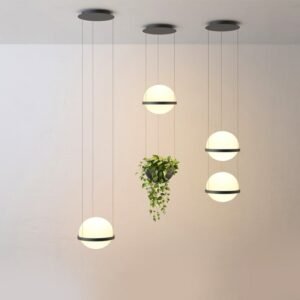 Nordic Pendant Light Modern Led Plant Hanging Lamp For Living Room Bedroom Dining Room Shop Bar Decor Home Luminaire Suspension 1