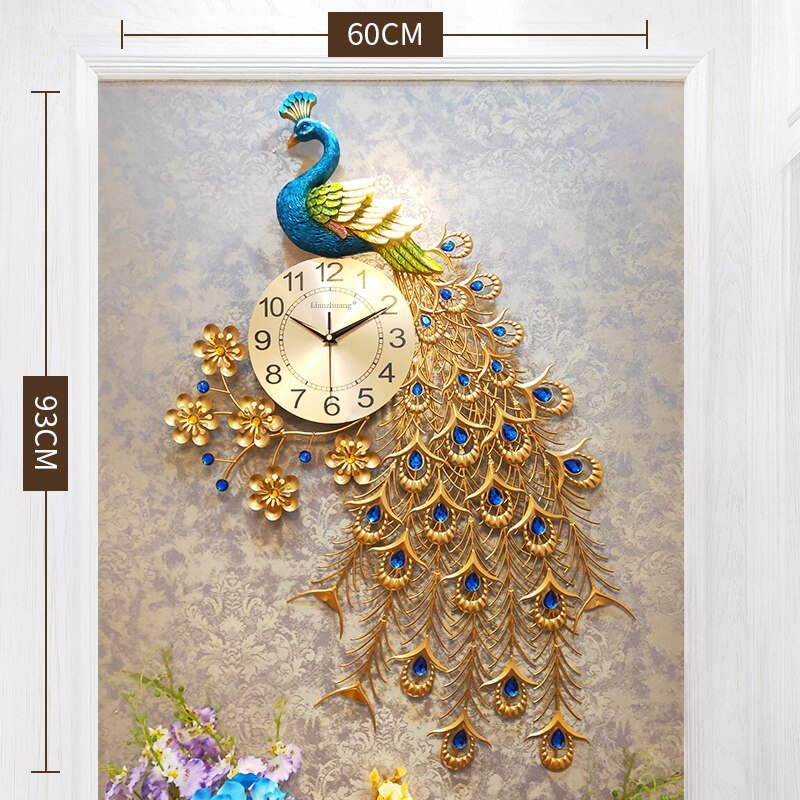Mechanism Large Wall Clock Modern Design Luxury Hands Wall Clock Digital Home Design Bathroom Reloj De Mesa Decoration XF30XP 6