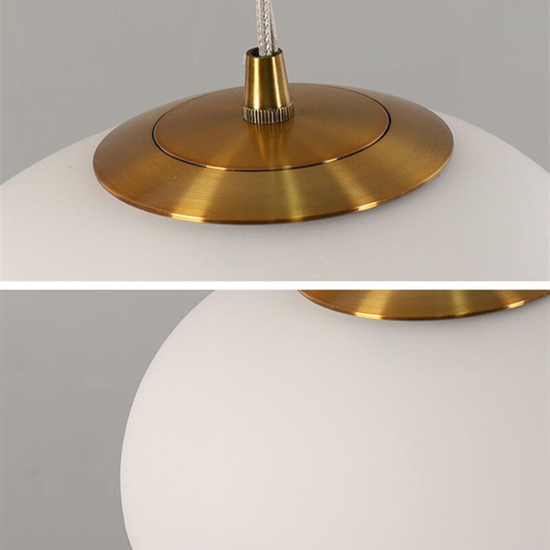 Nordic Modern Pendant Lights For Dining Room Bedroom Decor Luminaire Suspension Loft Lamp E27 Glass Hanglamp Kitchen Fixtures 6