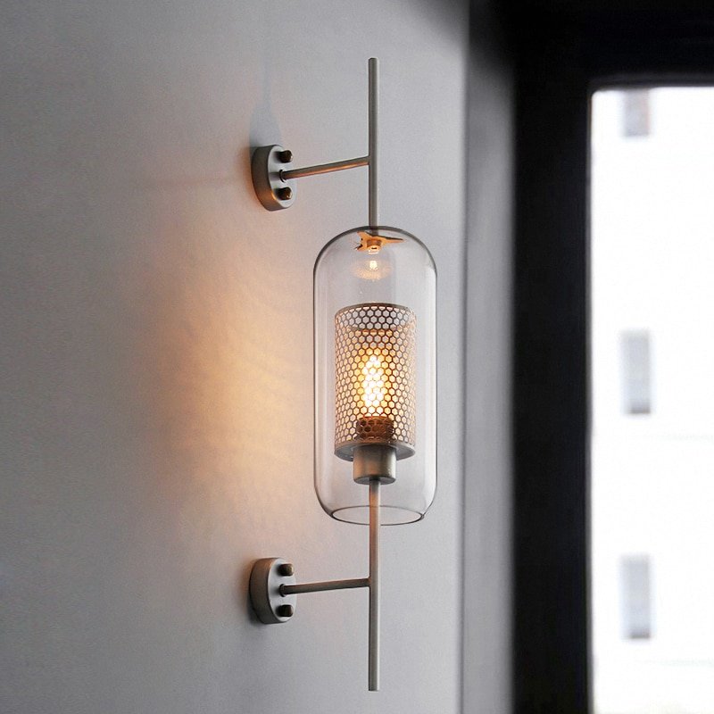 Industrial Vintage Wall Lamp For Living Room Bedroom Nordic Home Decor Retro Bedside Wall Lights Bathroom Fixtures Mirror Light 1