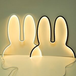 Led Night Light Gift For Children Usb Plug In Bedside Wall Lamp Bedroom Baby Room Decor Table Lamp Remote Dimming Night Lamp 1