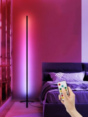 Nordic Modern Floor Lamp Colorful Minimalist Floor Lamps For Living Room Bedroom Home Decor Remote Dimming Tripod Standing Lamp 1