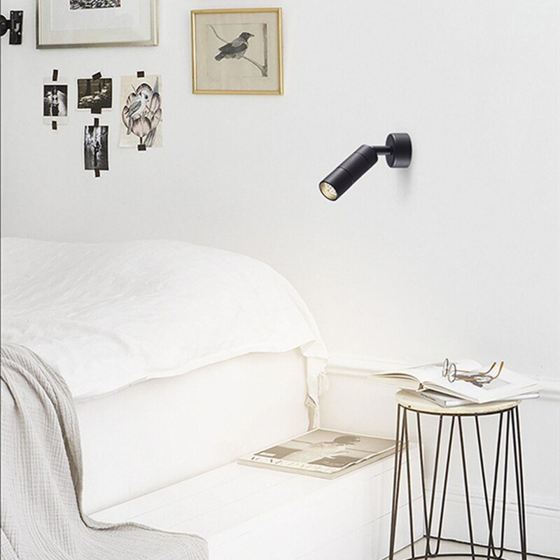 Modern Led Wall Lamp Minimalist Iron Wall Lamps For Living Room Bedroom Decor Bedside Wall Light Bathroom Fixtures Mirror Light 2