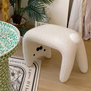 Wuli Kitten Stool Porch Cloakroom Dressing Chair Entry Door Light Luxury Home Entry Shoe Stool Entry Home Change Shoe Stool 1