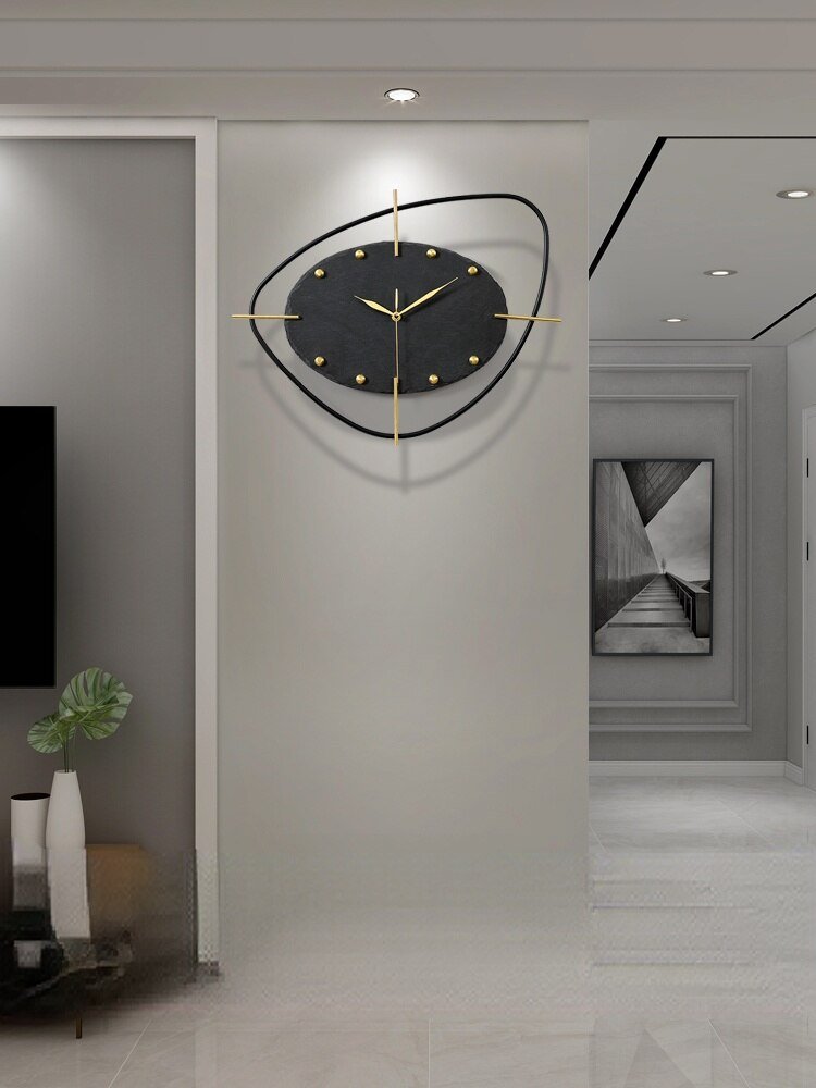 Creativity Nordic Luxury Wall Clock Living Room Minimalist Silent Wall Clock Modern Design Reloj De Pared Wall Decoration LL50WC 3
