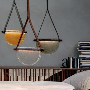 Modern Pendant Led Lights Glass Hanglamp For Dining Room Bedroom Living Room Study Nordic Bar Decor Loft Luminaire Suspension 1