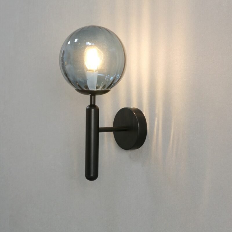 Nordic Wall Lamp Modern Bedroom Beside Glass Ball LED Wall Light Fixture Walllamp Lighting Bathroom Mirror Stair Light Luminaria 4