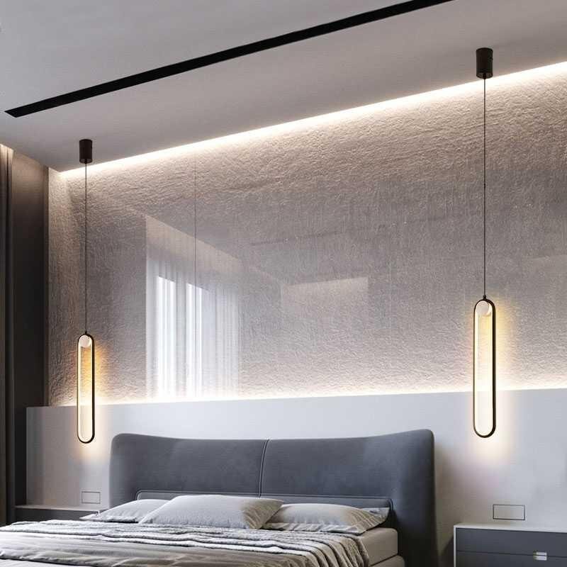 Nordic Modern Pendant Lights Minimalist Led Hanging Lamp For Living Room Bedroom Dining Room Bar Decor Remote Dimming Hanglamp 2