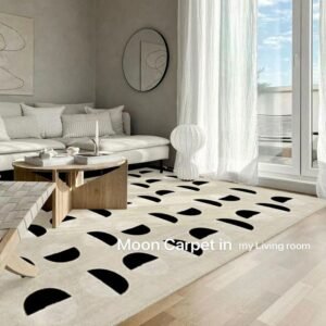 Modern Minimalist Living Room Coffee Table Carpet Home Study Office Thickened Plush Carpets Bedroom Soft Fluffy Bedside Rugs 1