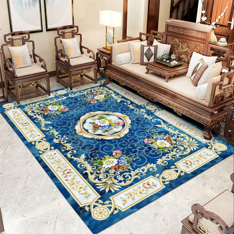 Modern Light Luxury Bedroom Bedside Carpet Persian Style Living Room Coffee Table Mat Home Kitchen Non-slip Rugs Entrance Mats 4