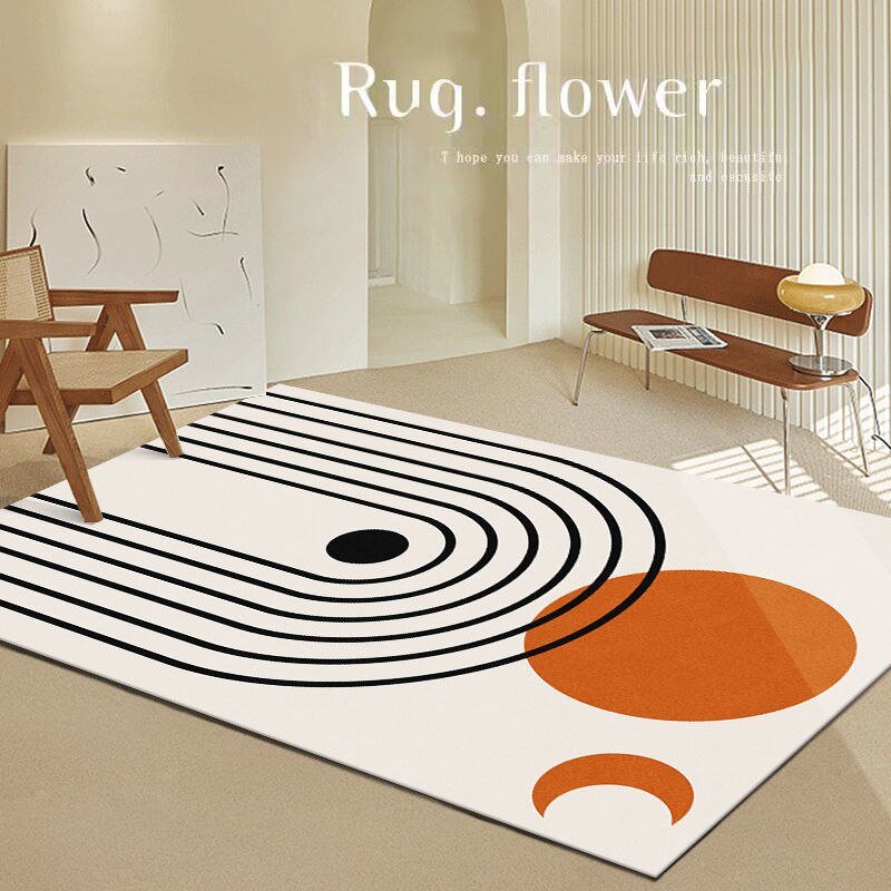 Modern Minimalist Bedroom Carpet Home Decoration Lounge Rug Nordic Style Coffee Table Rugs Kitchen Non-slip Anti-fouling Carpets 5