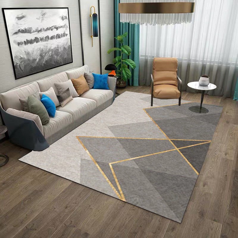 Nordic Geometric Abstract Carpet Living Room Large Area Rugs Non-slip Entrance Floor Mat Modern Home Decoration Bedroom Carpets 4