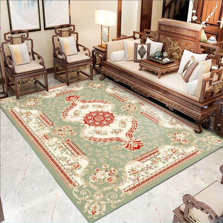 Modern Light Luxury Bedroom Bedside Carpet Persian Style Living Room Coffee Table Mat Home Kitchen Non-slip Rugs Entrance Mats 5