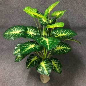95cm 24 Heads Large Artificial Monstera Plants Palm Tree Fake Leaves Plastic Jungle Plant Branch For Home Garden Patio Decor 1
