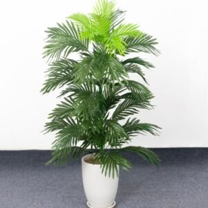 90cm Tropical Palm Tree Large Artificial Plants Fake Monstera Silk Palm Leafs Big Coconut Tree Without Pot For Home Garden Decor 1