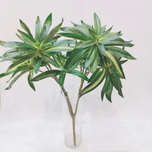 75cm Large Fake Plants Tropical Artificial Coconut Tree Branches Silk Plants False Palm Tree Leaves for Home Autumn Decoration 1