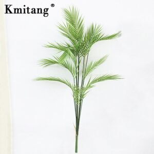 125cm 13Fork Artificial Palm Tree Tropical Palm Plants Large Plastic Tree Leaves Fake Monstera Leafs Home Autumn Decoration 1