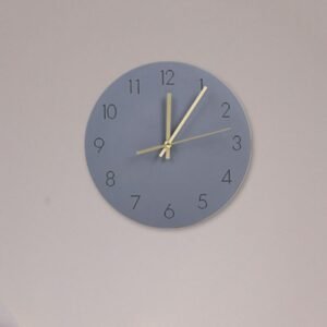 Nordic Silent Wall Clock Modern Design Digital Simple Industrial Wall Clock Mechanism Minimalist Mute Reloj Pared Home Decor 1