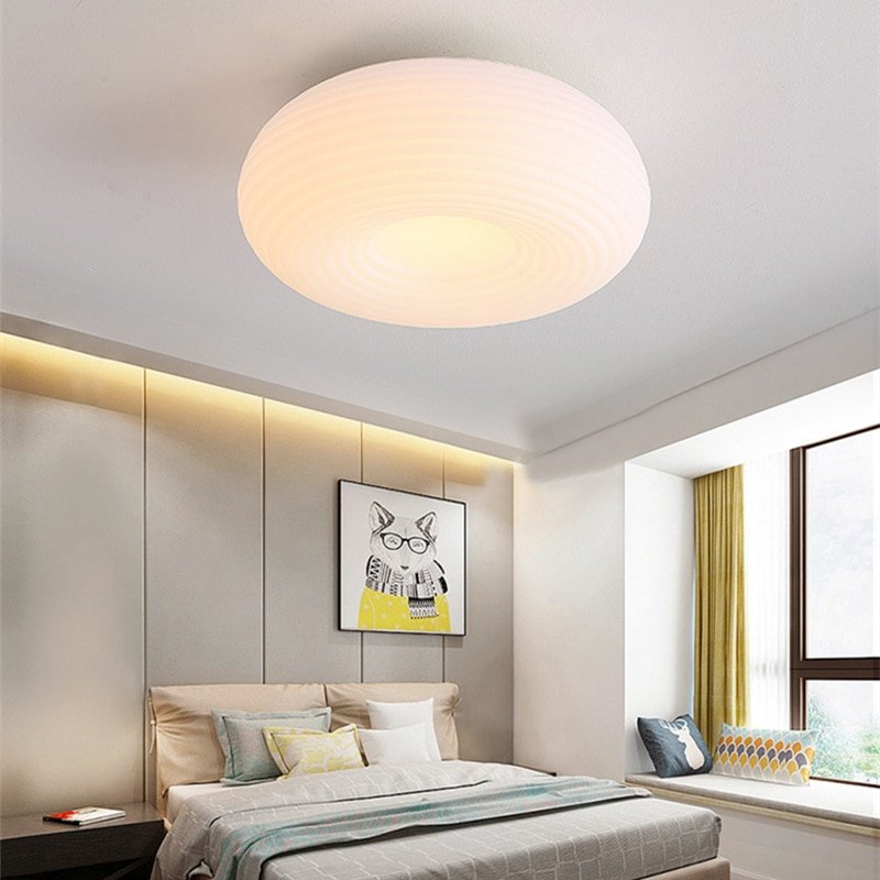 Modern Minimalist Environmentally Friendly PE Ceiling Pendant Light Kitchen Dining Table Bedroom Led Interior Decoration Lamp 2