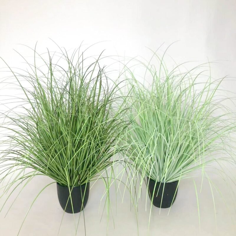 90cm Large Artificial Plants Fake Onion Grass Potted PVC Leaves Faux Indoor Plants Green Tree For Home Wedding Party Room Decor 5