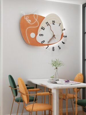 Luxury Wall Clock Wall Clock Living Room Large Silent Acrylic Wall Clock Modern Design Reloj Pared Grande Home Decor LL50WC 1