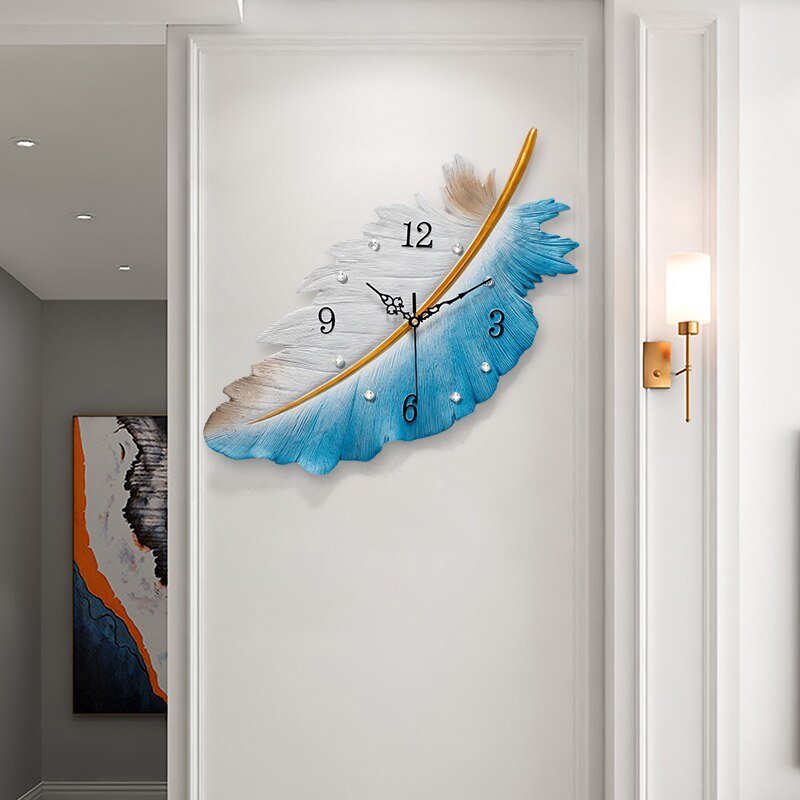 Silent Modern Design Luxury Wall Clocks Hanging Minimalist Nordic Digital 3d Clock Living Room Orologio Da Parete Wall Decor 3