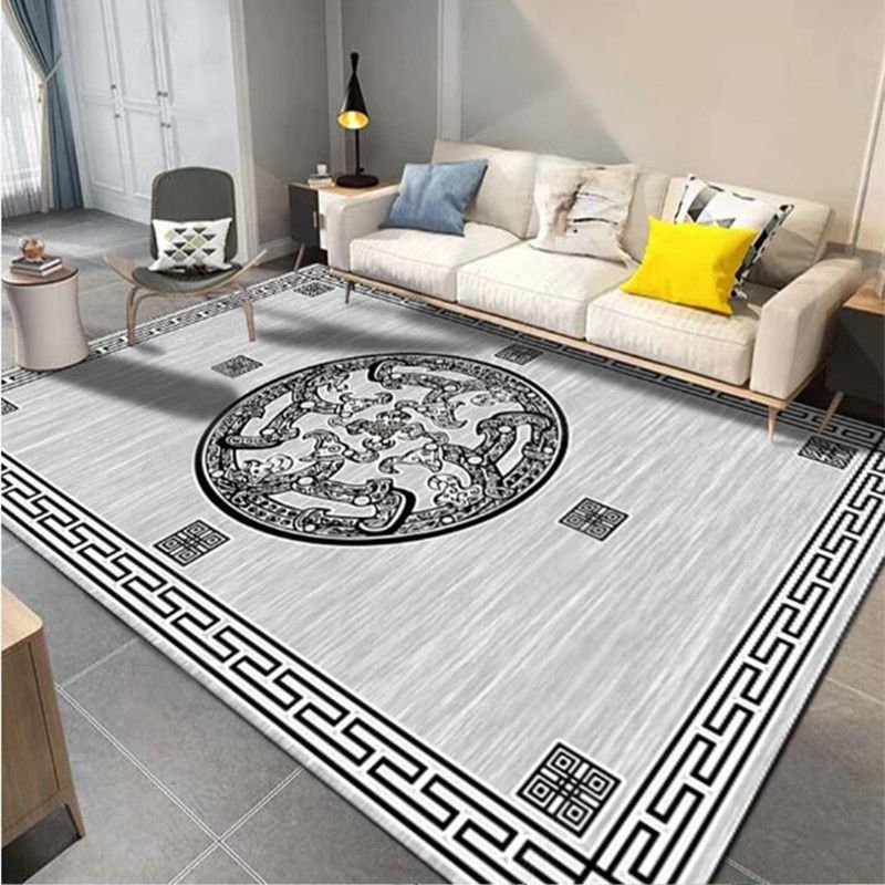 Chinese Style Living Room Carpet Luxury Study Sofa Coffee Table Rug Commercial Office Decoration Adult Bedroom Bedside Carpets 1
