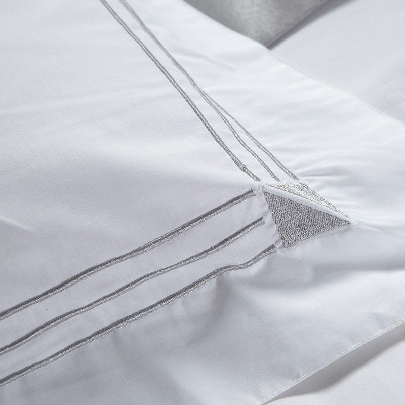Queen King size White Bedding Set Luxury Egyptian cotton Bed set Bed sheet Duvet Cover Fitted sheet parure de lit ropa de cama 5