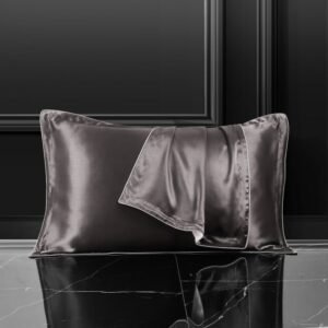 Mulberry Silk Pillowcase for Hair and Skin Size 19"X 29" 2Pcs Pillow Case Soft Breathable Smooth Cooling Silk Pillow Cover 1