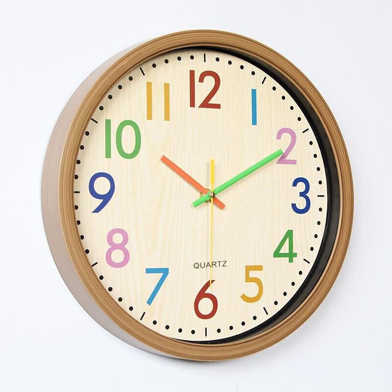 Digital Silent Wall Clock Modern Design Nordic Minimalist Aesthetic Mute Quartz Living Room Reloj De Pared Home Decor ZP50WC 2
