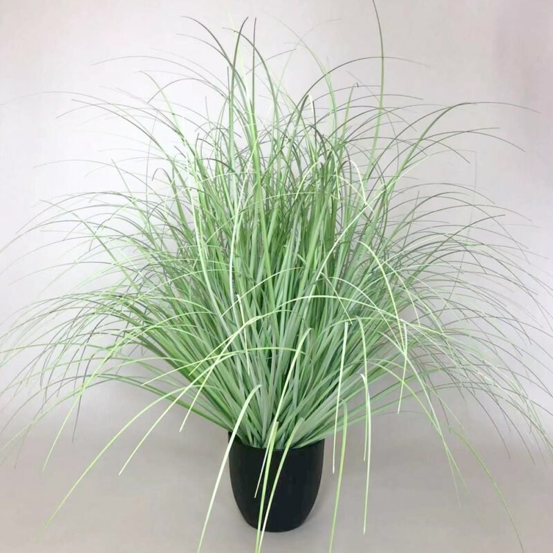 90cm Large Artificial Plants Fake Onion Grass Potted PVC Leaves Faux Indoor Plants Green Tree For Home Wedding Party Room Decor 3
