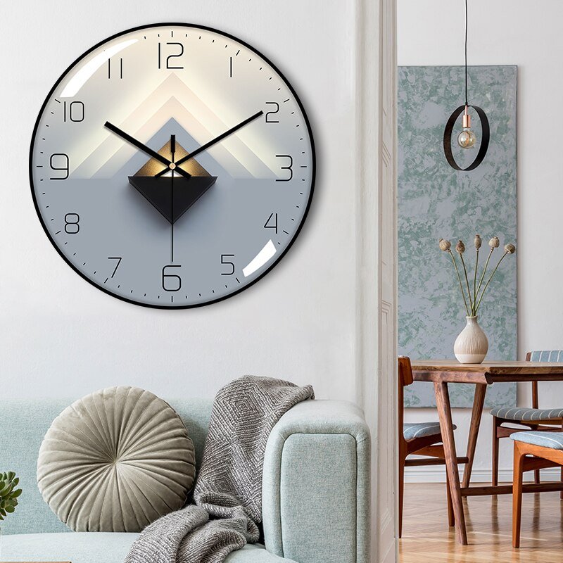 Luxury Classic Bedroom Wall Clocks Modern Living Room Mechanism Quartz Wall Clock Industrial Reloj Pared Silent Clock Mechanism 5