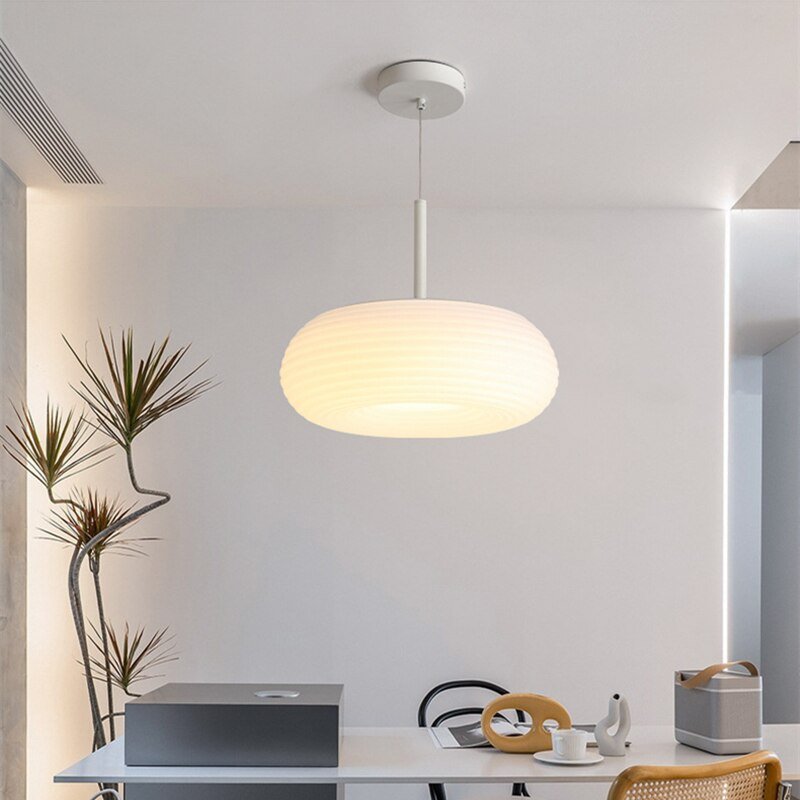 Modern Minimalist Environmentally Friendly PE Ceiling Pendant Light Kitchen Dining Table Bedroom Led Interior Decoration Lamp 6