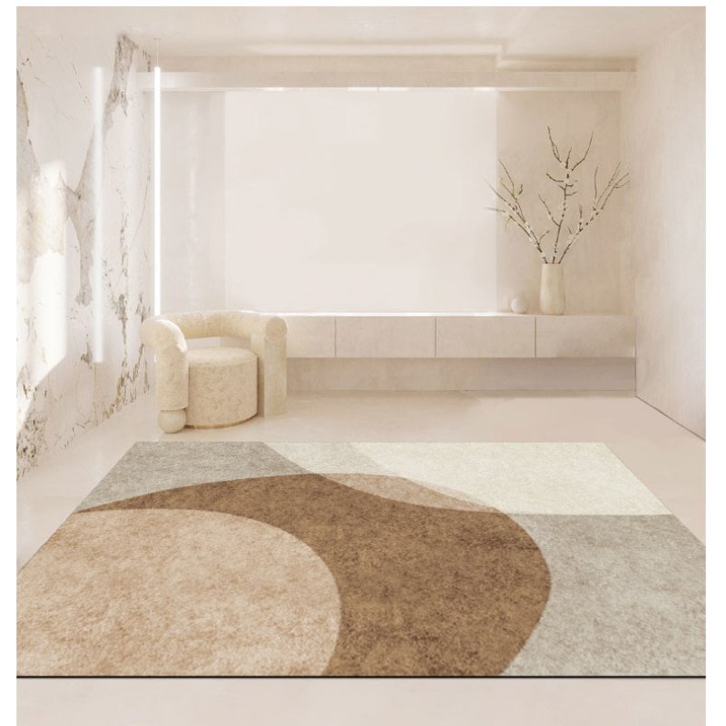 Nordic Light Luxury Living Room Sofa Coffee Table Carpet Simple Home Decoration Bedroom Non-slip Carpets Leisure Office Room Rug 3