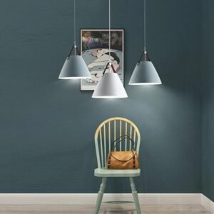 Modern Minimalist Iron Art Pendant Lamp For Dining Table Living Room Kitchen Fixtures Coffee Bar Hanging Led Indoor Lighting 1