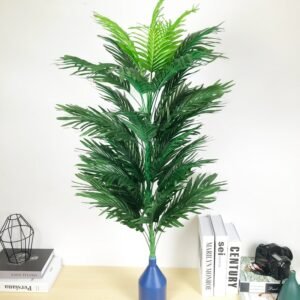 90cm 39Leaves Tropical Artificial Palm Tree Large Fake Plants Silk Plants Leaves Coconut Tree Branch for Room Christmas Decor 1