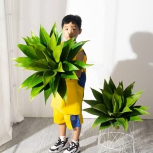 Tropical Yucca Tree Large Artificial Plants Fake Potted Tree Branch Plastic Agava Leaves Green Palm Leafs For Home Outdoor Decor 1