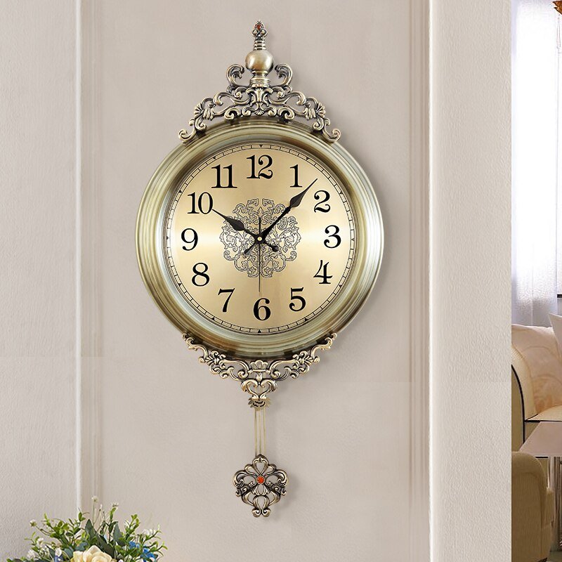 Living Room Big Clocks Wall Nordic Design Large Wall Clock Modern Design Mechanism Metal Decor Reloj Pared Wall Decor 3
