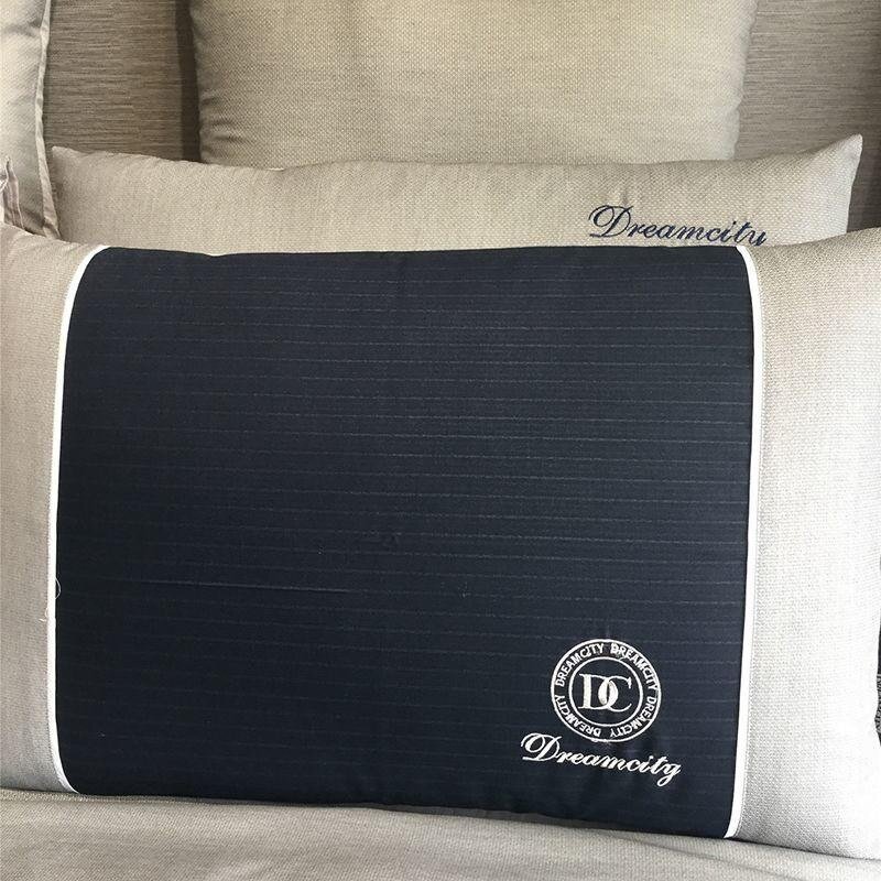 6Pcs Blue Gray Patchwork Duvet Cover set for Him 100%Cotton Sateen Bedding Set Silky Soft Premium Quality Bed Sheet Pillowcases 5
