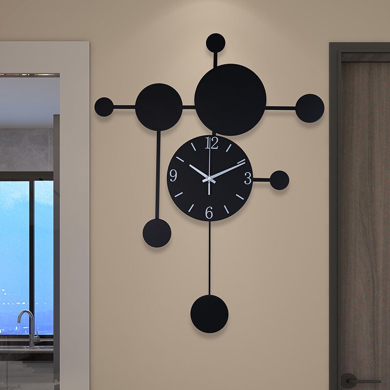 Silent Clocks Wall Home Modern Design Kitchen Minimalist Large Digital Clocks 3d Living Room Reloj De Pared Wall Decor 2