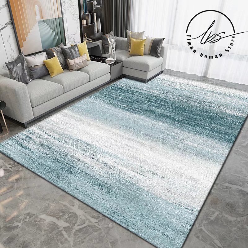 Nordic Minimalist Carpets Light Luxury Landscape Carpet Living Room Bedroom Rug Home Kitchen Non-slip Rugs Washable Lounge Mat 2