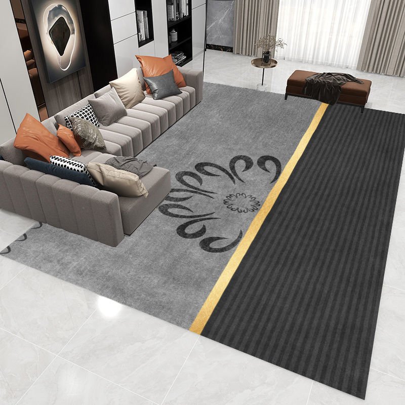 Nordic Minimalist Living Room Carpet Bedroom Large Area Rug Home Decoration Coffee Table Rugs Kitchen Stain-resistant Floor Mat 5