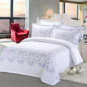 Chinoiserie Blue and white porcelain Classic Duvet Cover 100%Cotton Ultra Soft Bedding Bed Sheet Pillowcases Double Queen King 1
