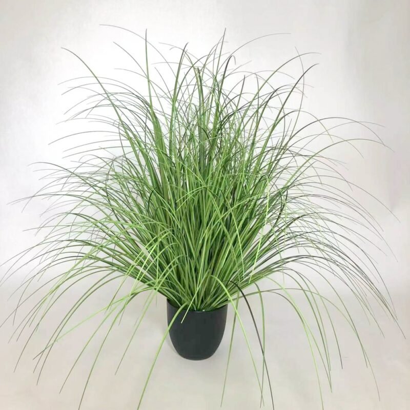 90cm Large Artificial Plants Fake Onion Grass Potted PVC Leaves Faux Indoor Plants Green Tree For Home Wedding Party Room Decor 1