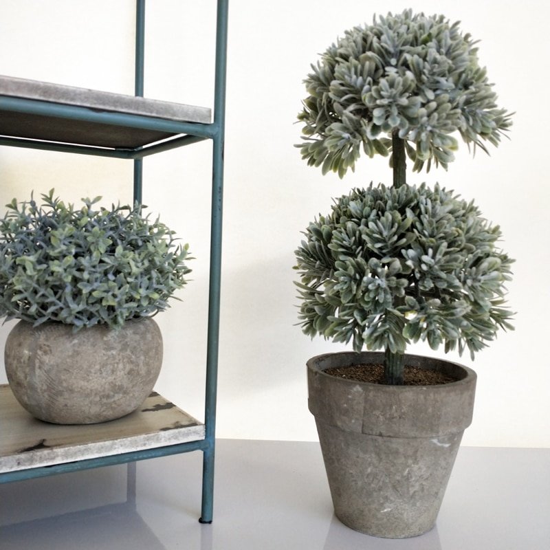 30cm Tropical Eucalyptus Tree Artificial Plants Potted Fake Olive Leaf Bonsai Mini Desktop Landscape For Home Office Gift Decor 2