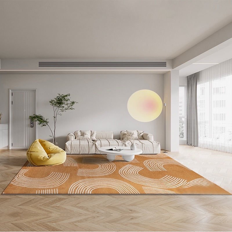 Nordic Luxury Living Room Carpet Modern Home Decoration Mat Washable Mats Large Area Rug Bedroom Non-slip Stain-resistant Rugs 5
