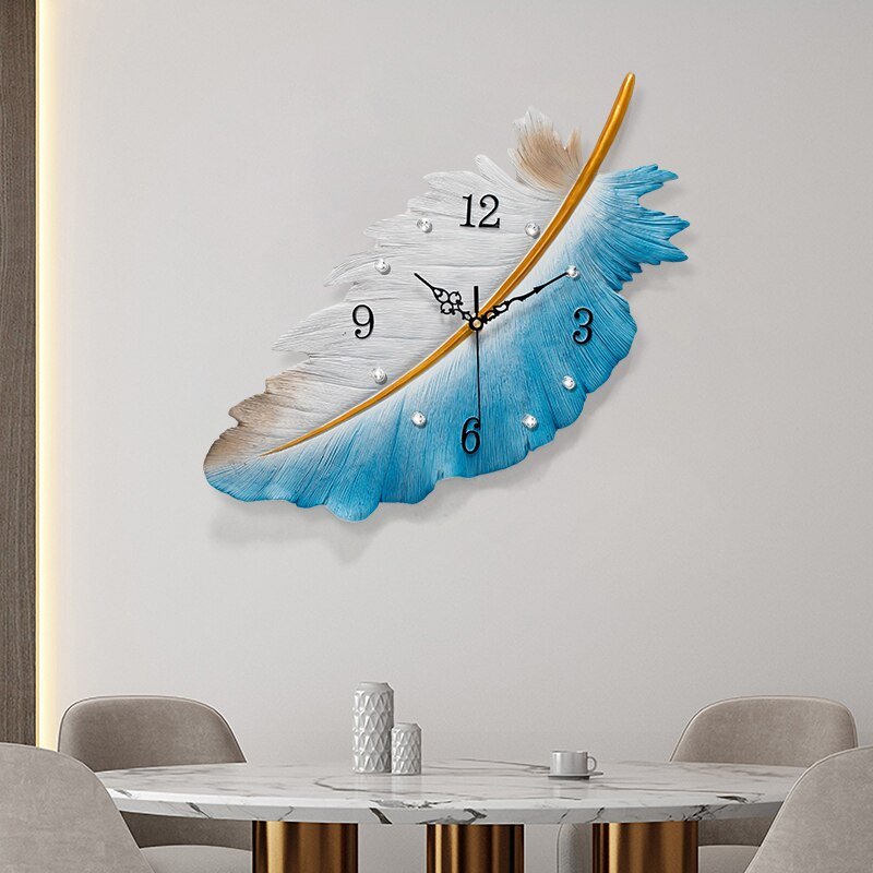 Silent Modern Design Luxury Wall Clocks Hanging Minimalist Nordic Digital 3d Clock Living Room Orologio Da Parete Wall Decor 1