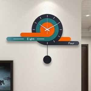 Modern Design Luxury Clocks Wall Living Room Luxury Minimalist Digital Big Size Clock 3d Reloj Pared Wall Watch Mechanism 1