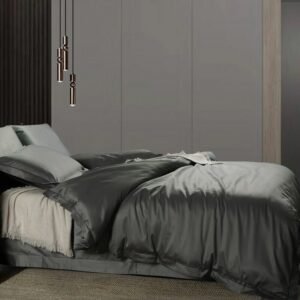 1000TC 100% Egyptian Cotton Premium Bedding set Long Staple Hotel Quality Soft Duvet Bed Sheet Pillowcases Queen King size 4Pcs 1