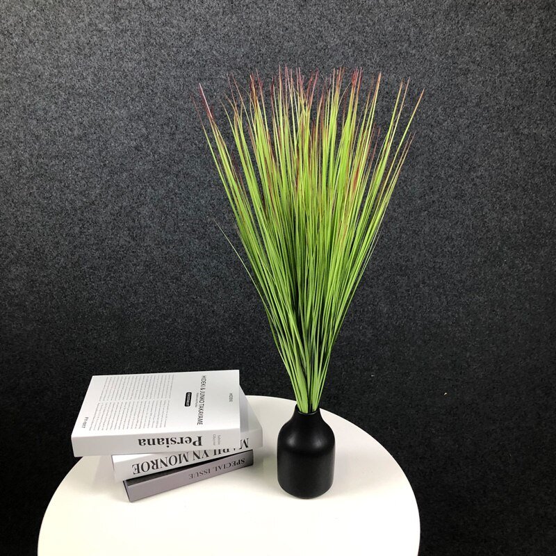 60cm Tropical Plants Large Artificial Onion Grass Tall Fake Tree Branch Paper Leafs For Balcony Window Desktop Home Office Decor 5